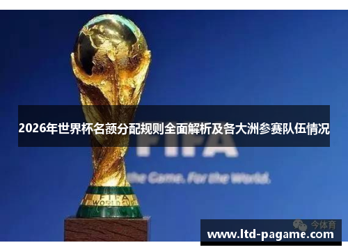 2026年世界杯名额分配规则全面解析及各大洲参赛队伍情况