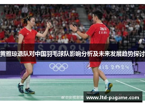 黄雅琼退队对中国羽毛球队影响分析及未来发展趋势探讨