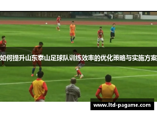 如何提升山东泰山足球队训练效率的优化策略与实施方案 如何提升山东泰山足球队训练效率的优化策略与实施方案