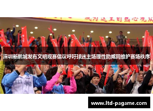 深圳新鹏城发布文明观赛倡议呼吁球迷主场理性助威同维护赛场秩序 深圳新鹏城发布文明观赛倡议呼吁球迷主场理性助威同维护赛场秩序